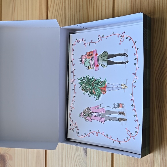 Miss Claus Christmas Cards Boxed Set of 6 - Picture 3 of 6